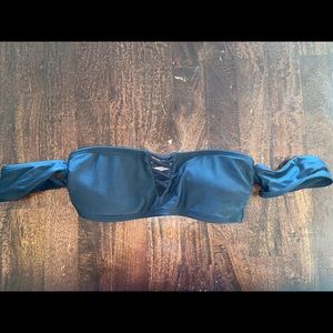 Hollister strapless bikini top